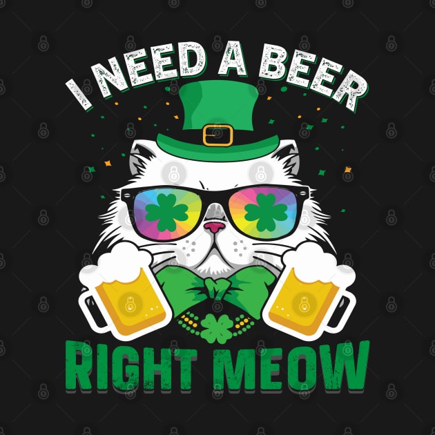 I Need A Beer Right Meow by nmcreations