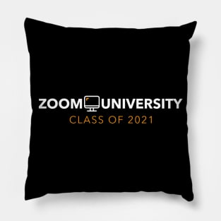 Zoom University class of 2021 Pillow