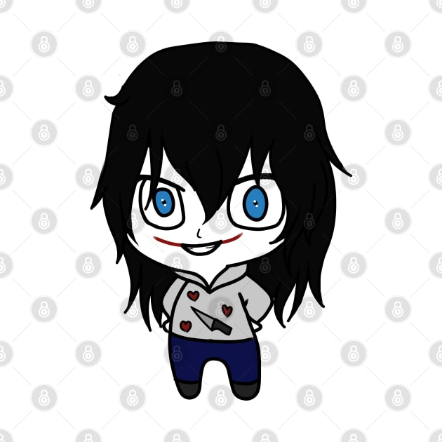 Jeff the killer chibi by LillyTheChibi