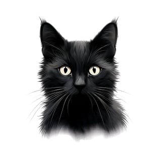 Black cat T-Shirt