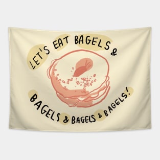 Bagels Tapestry