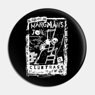 Hangman's Joke Flier (Black Print) Pin