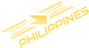 Philippines Gold Flag Team Shirt Magnet