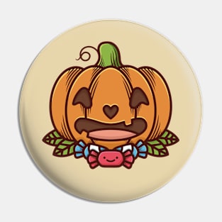 Cute Halloween Pumpkin Pin