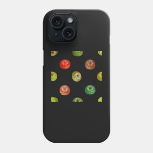 TOMATO ITALIAN COLOURS repeating surface pattern Phone Case