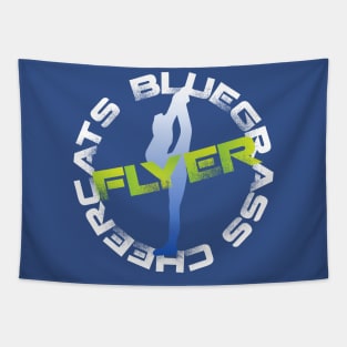 Bluegrass Cheercats FLYER Tapestry
