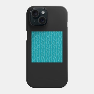 Tantalizing Turquoise Zig Zag Phone Case