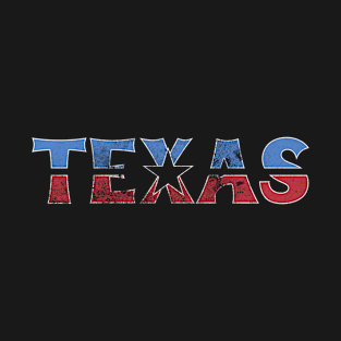 Distressed Retro Vintage Texas T-Shirt