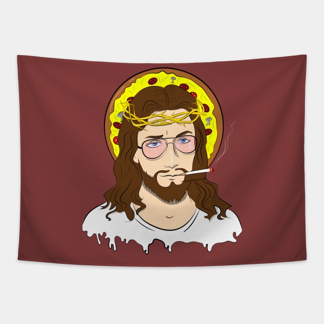 Jesus Tapestry by Cosmic_Cat