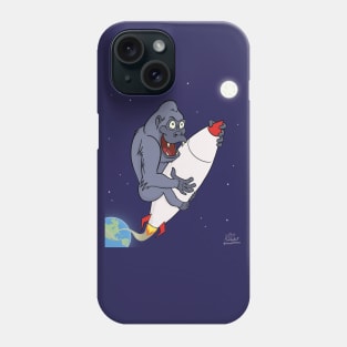 Apes To The Moon! Phone Case