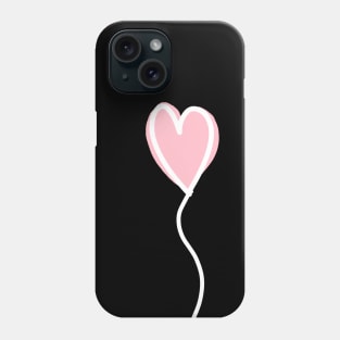 Heart Balloon Minimal Design (Valentine Collection) Phone Case