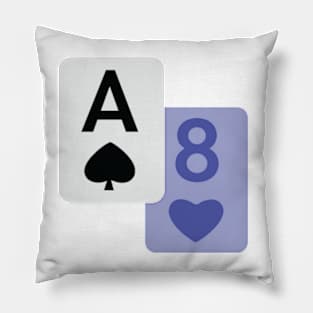 Blue Eights Pillow