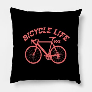 Bicycle Life Pillow