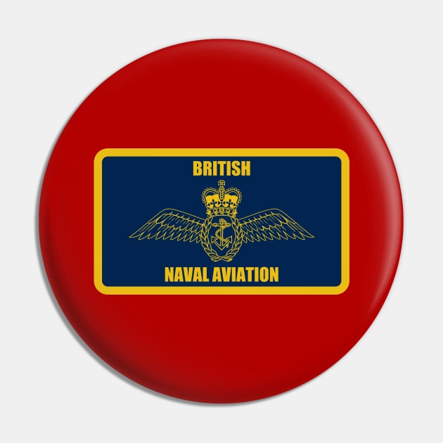 British Naval Aviation Patch Pin by Tailgunnerstudios