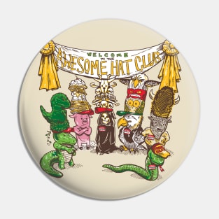 Awesome Hat Club Pin