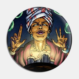 Voodoo Queen Marie Laveau Pin