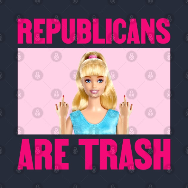 Republicans Are Trash - Funny Democrat Meme by Football from the Left