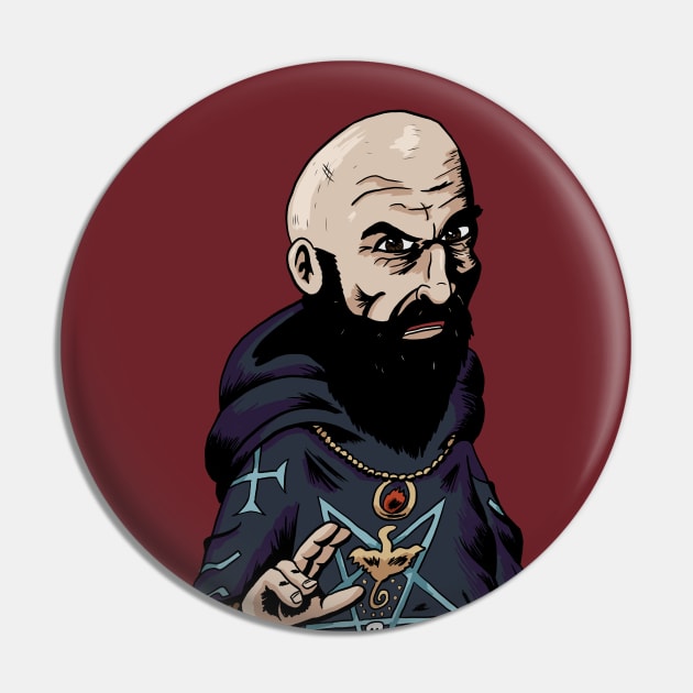 Rasputin Pin by Black Snow Comics