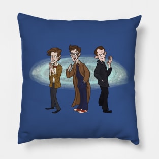 Doctor Who Doctors Pillow