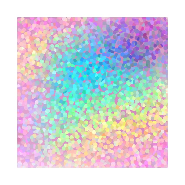 Pointillized Pastel Rainbow Gradient by KelseyLovelle