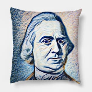 Samuel Adams Portrait | Samuel Adams Artwork 12 Pillow