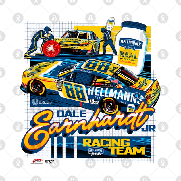 Dale Earnhardt Jr. Hellmann's by art.Hamdan