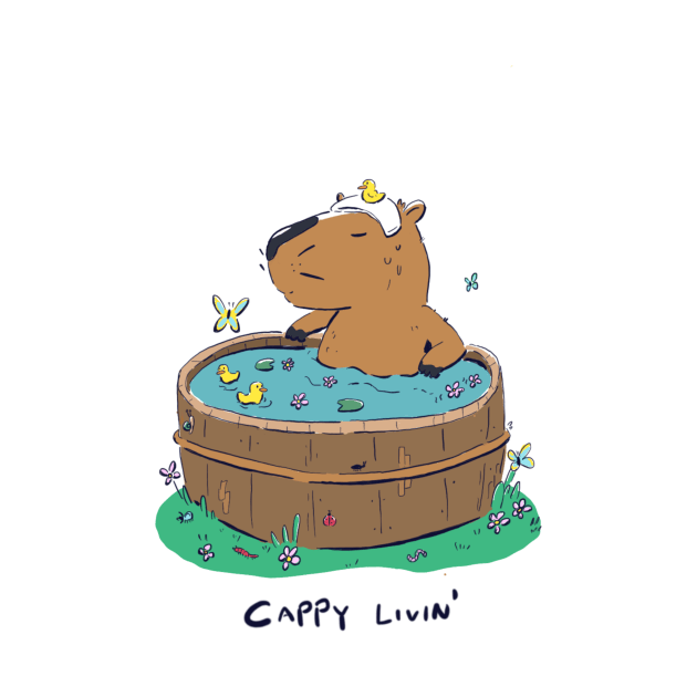 Cute Capybara by YipeeKaiYay