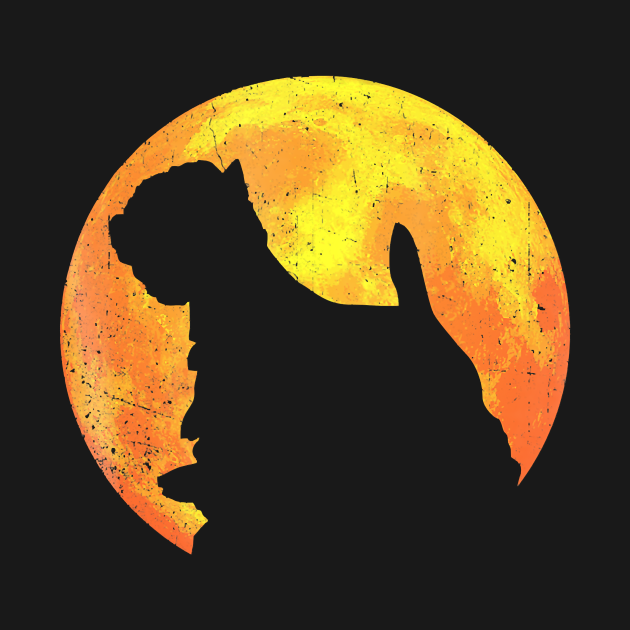 WESTIE Dog And Moon Halloween Costume - Chihuahua Halloween - Tank Top