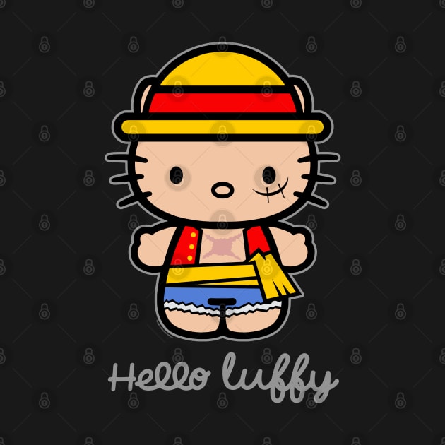 HELLO LUFFY by ROBZILLA