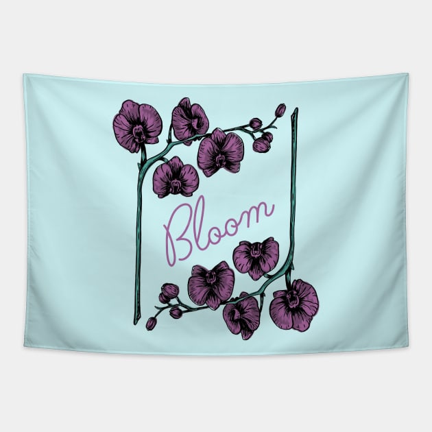 Bloom! Tapestry by SWON Design