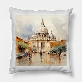 Rome city #1 Pillow