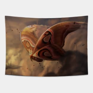 Colossal Atlas moth Tapestry