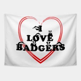 I love badgers Tapestry
