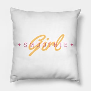 Smoothie Girl Pillow