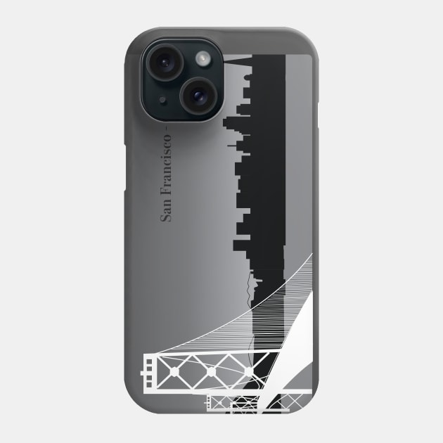 San Francisco Phone Case by dddesign