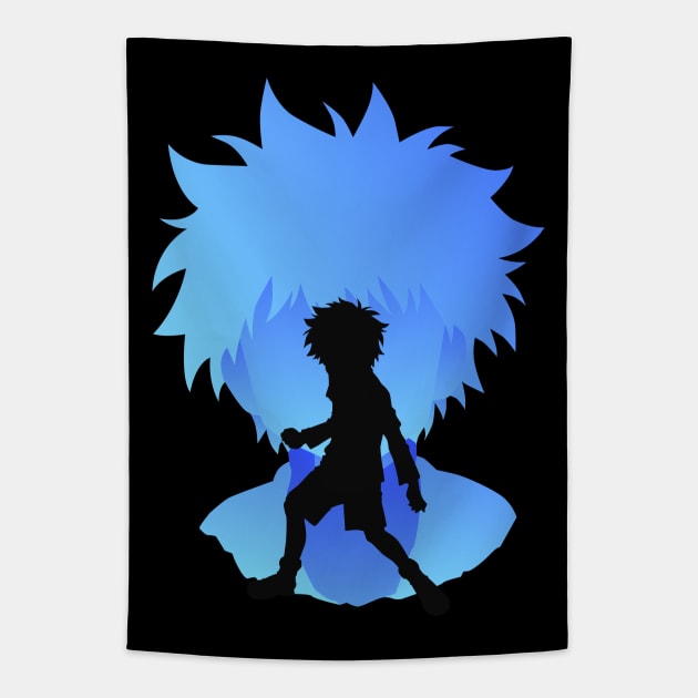 Killua zolduck Killua Hunter X Hunter Tapestry TeePublic