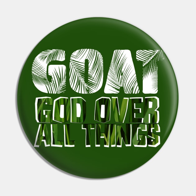 G.O.A.T. Pin by Church Store