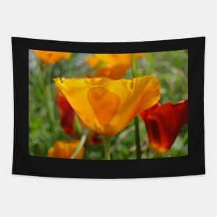 California Poppy Tapestry