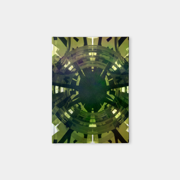 Green Futuristic Abstract Design