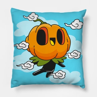 Pumpkin Boy Halloween Kawaii Pillow