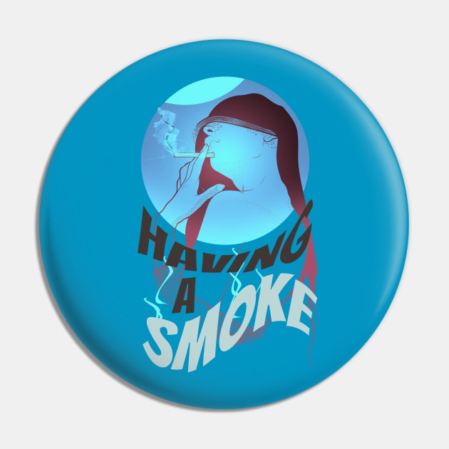 Having a Smoke Pin by Frajtgorski