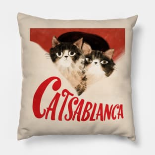 Catsablanca Pillow