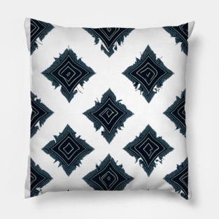 square pattern illustration design Pillow