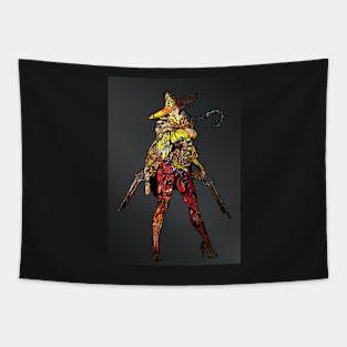 Steampunk girl Tapestry