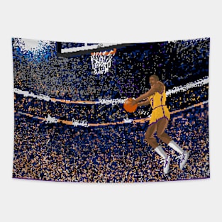 Pixel Dunk - Los Angeles Tapestry