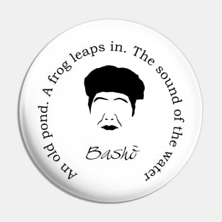 Matsuo Basho Haiku Pin