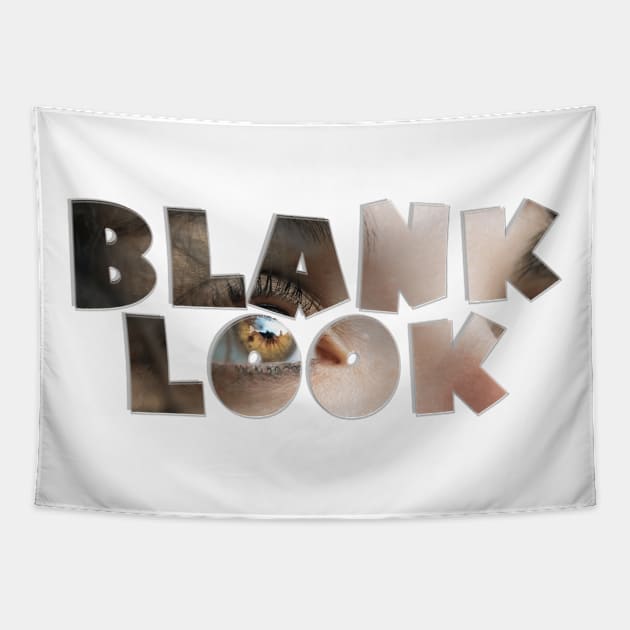 blank look Tapestry by afternoontees