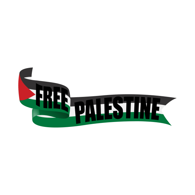 Free Palestine flag by BoWoW-Shop