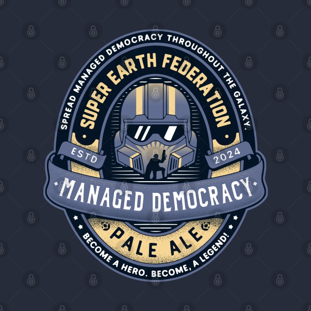 Spread Democracy Pale Ale by Lagelantee