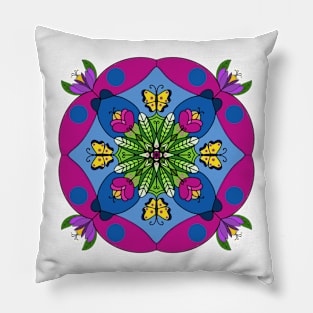 Nature Mandala Pillow